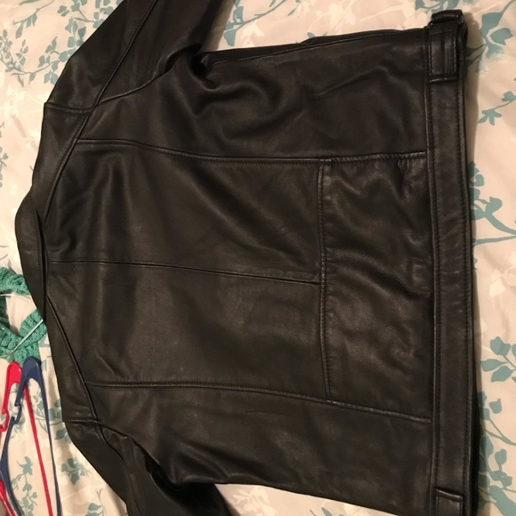 Tysoro Mens Black Leather jacket - Picture 4 of 4